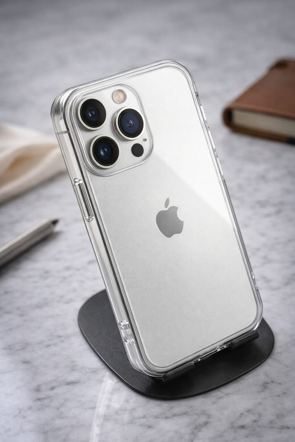 iPhone 16 Pro Transparent Shockproof Case