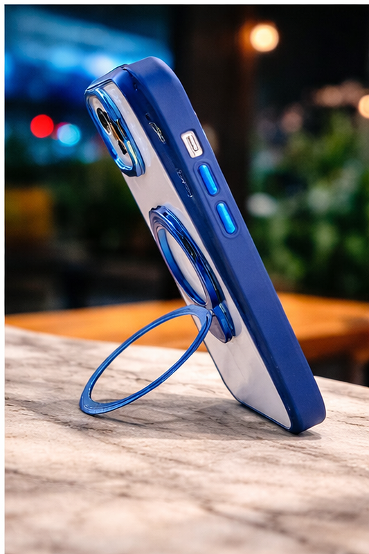 iPhone 15 Ring Grip Stand Protective Case