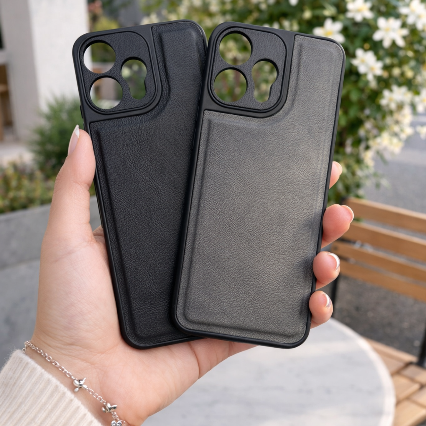 Oppo Reno 15 Leather Protective Case