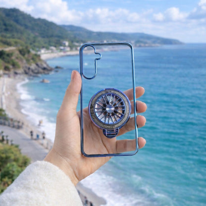 Samsung Galaxy A16 Crystal Clear Case With Wheel