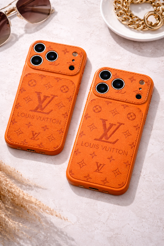 iPhone 17 Pro LV Premium Leather Case