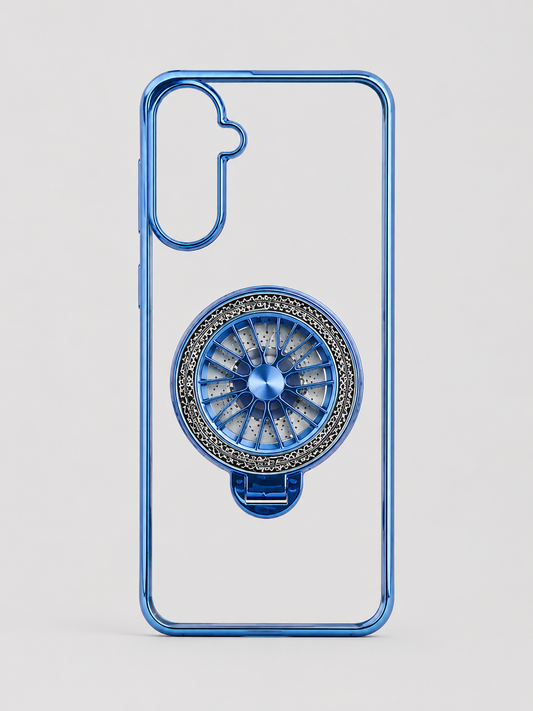 Samsung Galaxy A16 Crystal Clear Case With Wheel