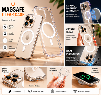 iPhone 16 Pro Anti Yellow Clear Case