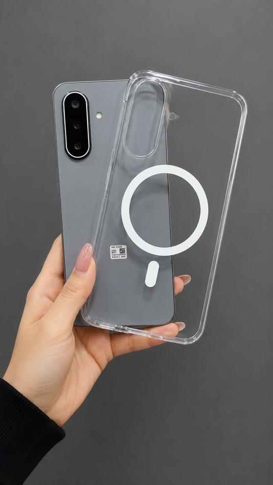 Samsung Galaxy A17 Clear Hybrid Protective Case