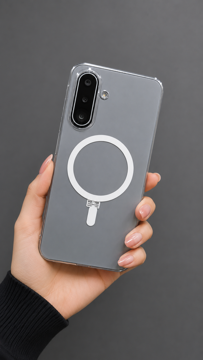 Samsung Galaxy A17 Clear Hybrid Protective Case