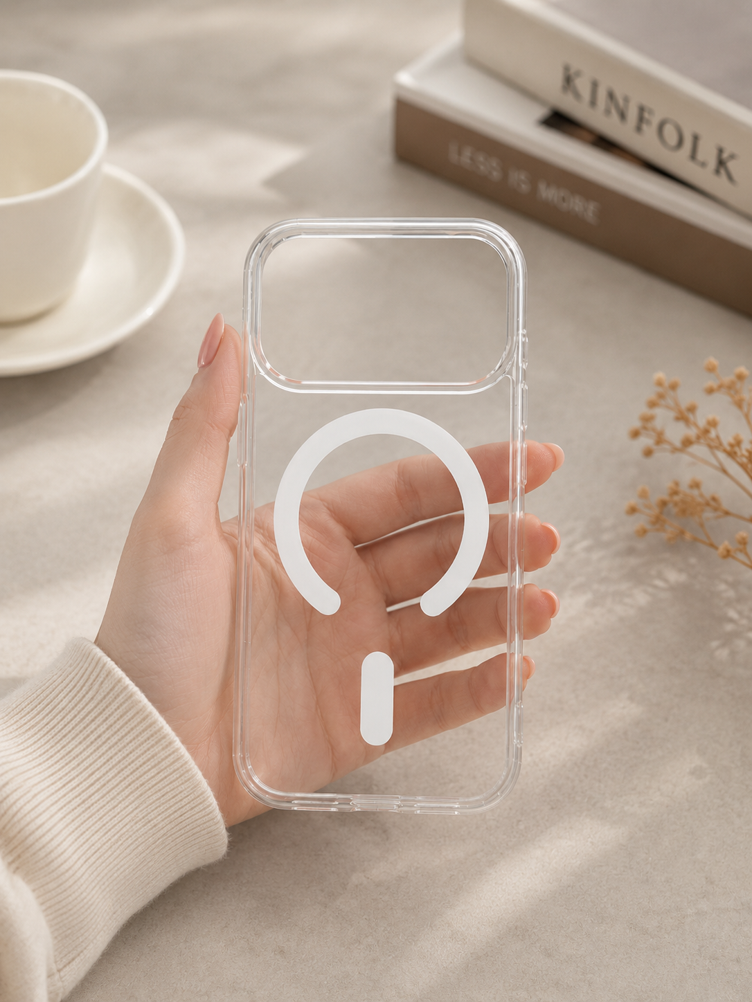 iPhone 17 Pro Anti Yellow Clear Case