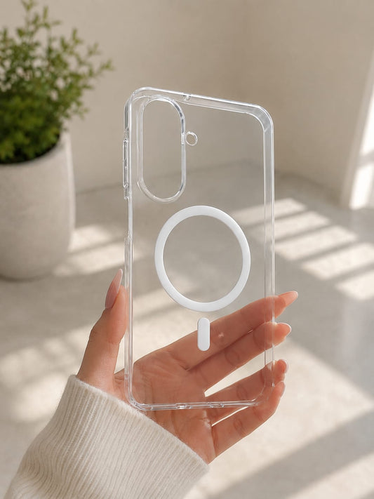 Samsung Galaxy A17 Clear Hybrid Protective Case