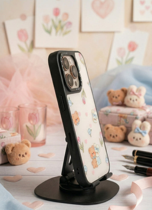 iPhone 16 Pro Teddy Print Designer Case