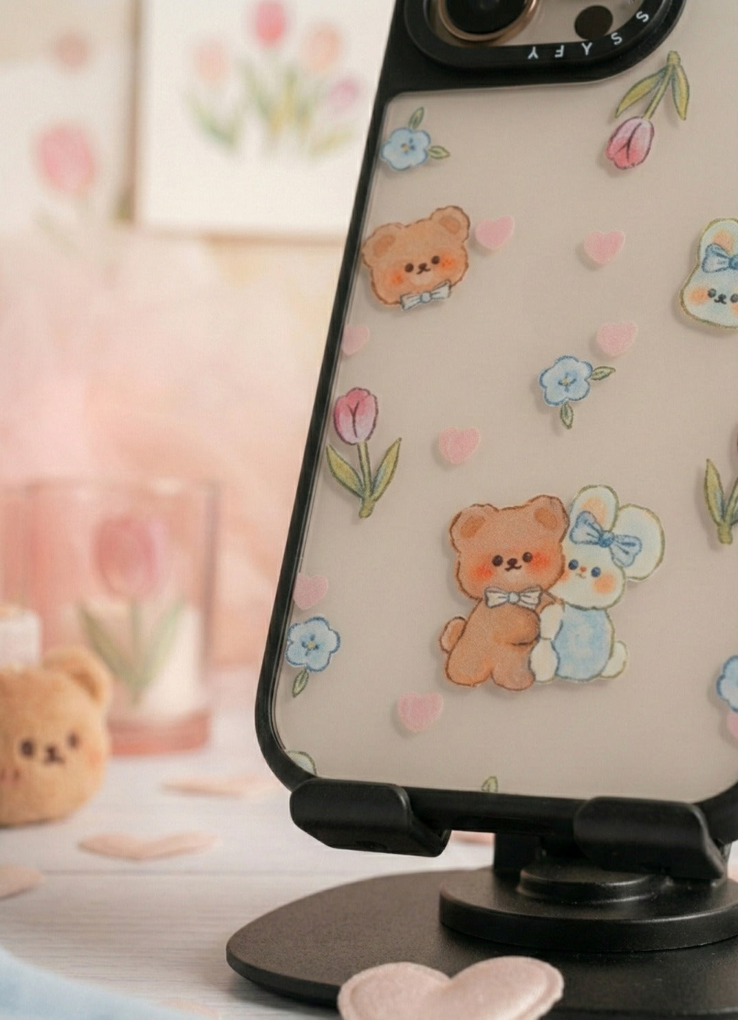 iPhone 16 Pro Teddy Print Designer Case
