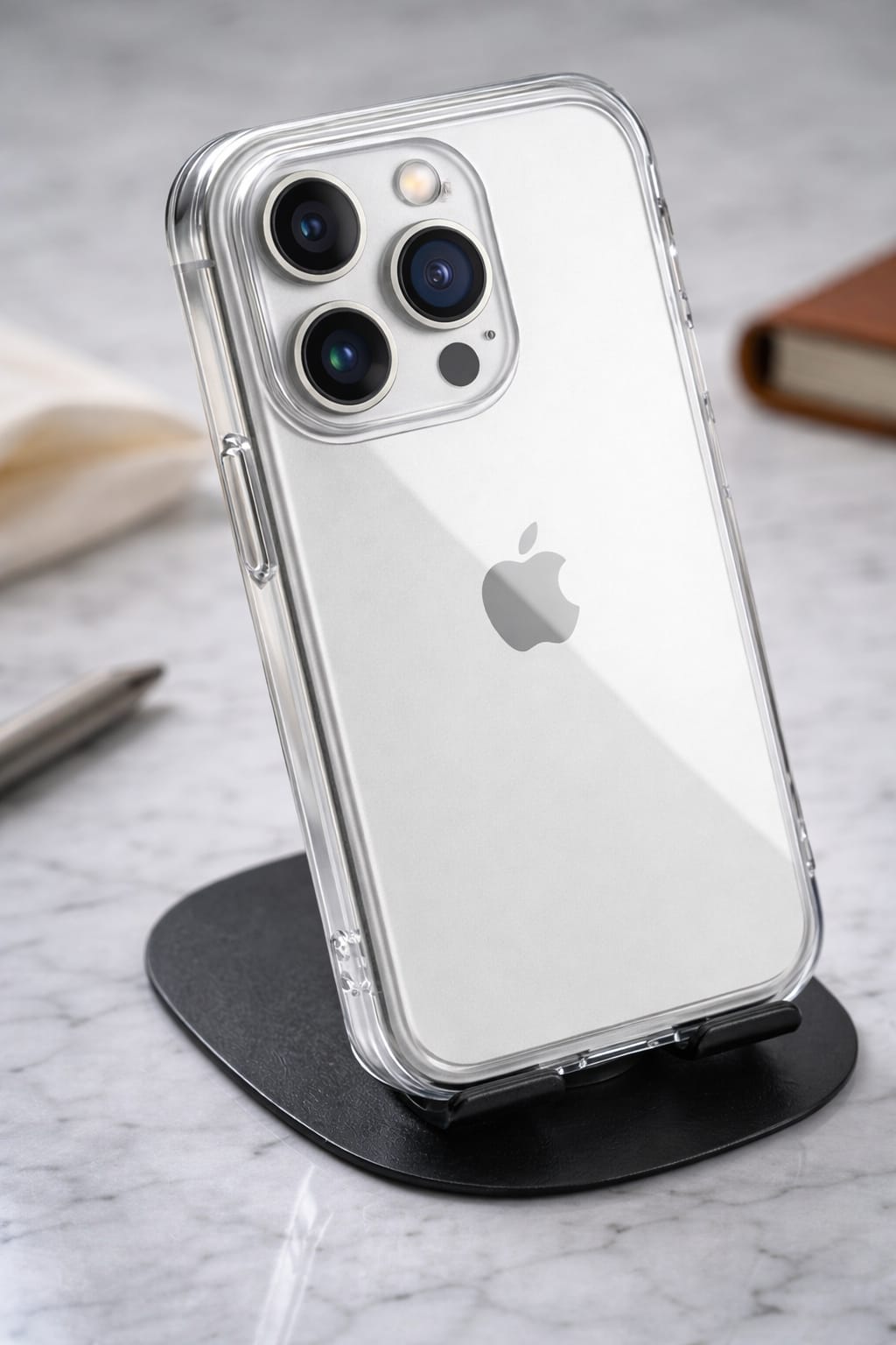 iPhone 16 Pro Transparent Shockproof Case