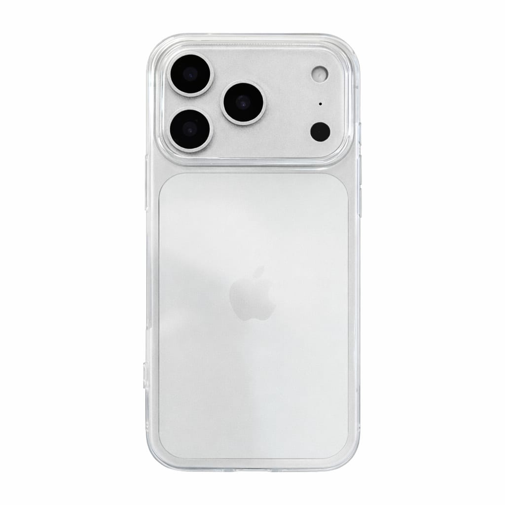 iPhone 17 Pro Transparent Protective Case.