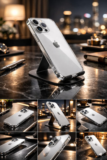 iPhone 15 Pro Transparent Protective Case