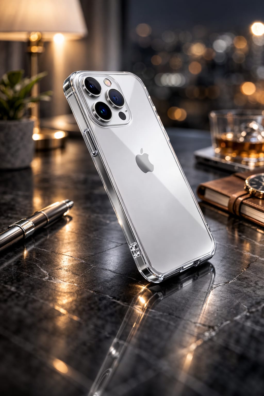 iPhone 15 Pro Transparent Protective Case