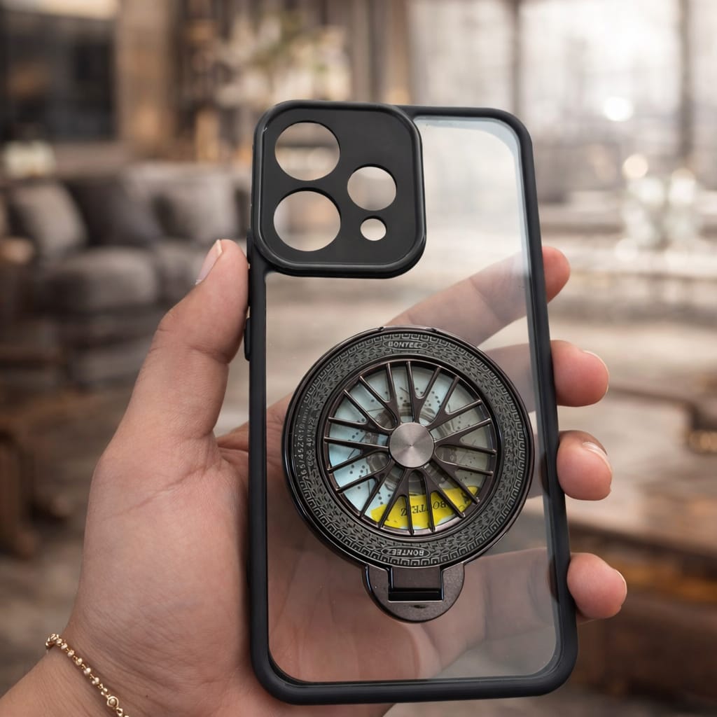 Oppo Reno 15 5G Premium Case With Rotating Wheel