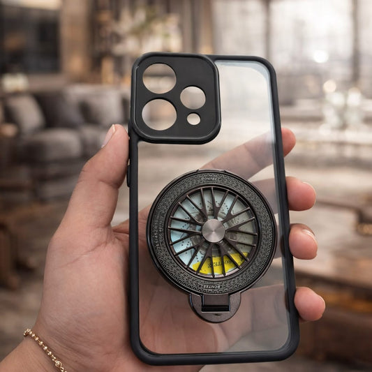 Oppo Reno 15 5G Premium Case With Rotating Wheel