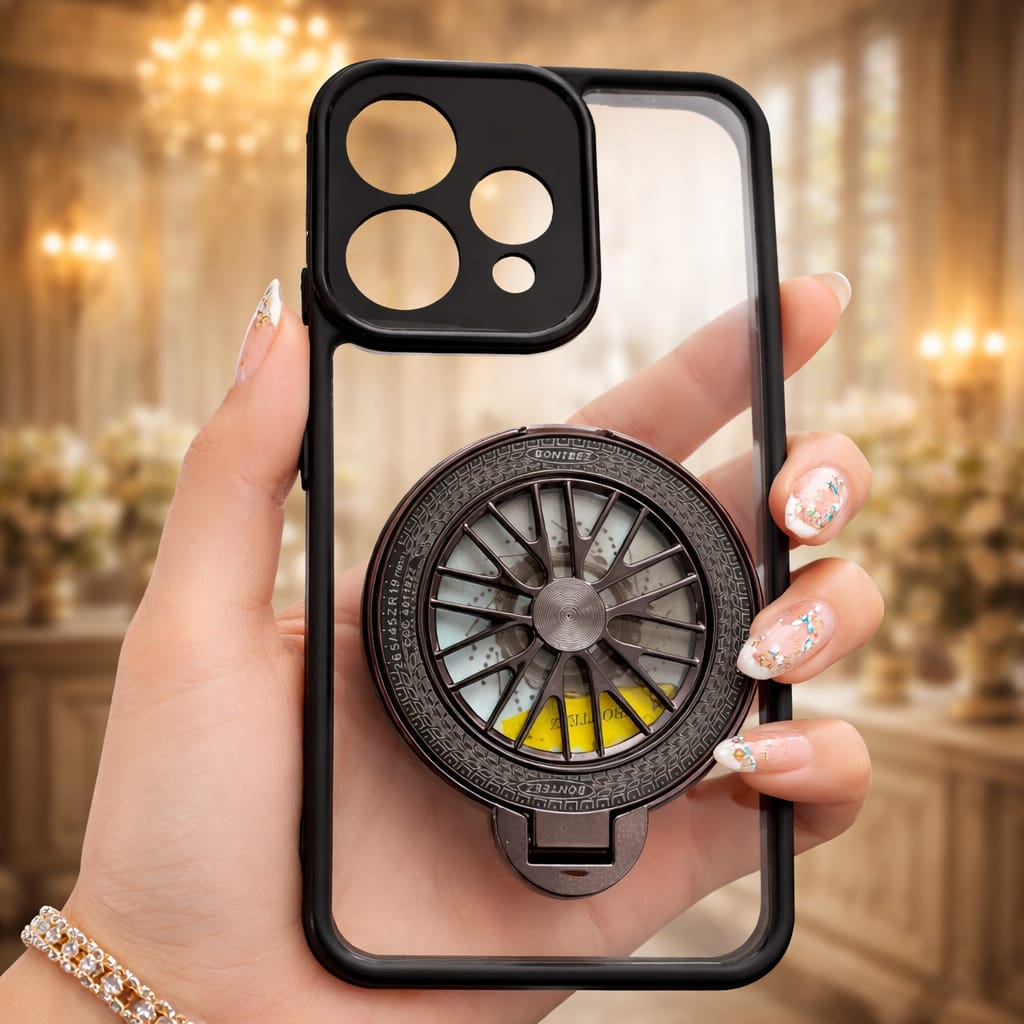 Oppo Reno 15 5G Premium Case With Rotating Wheel