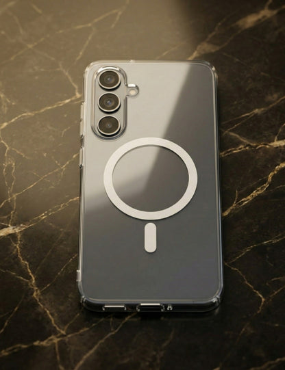 Samsung Galaxy A17 Clear Hybrid Protective Case