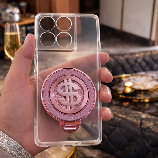 Motorola Edge 60 Pro 5G Clear Transparent Case with Wheel