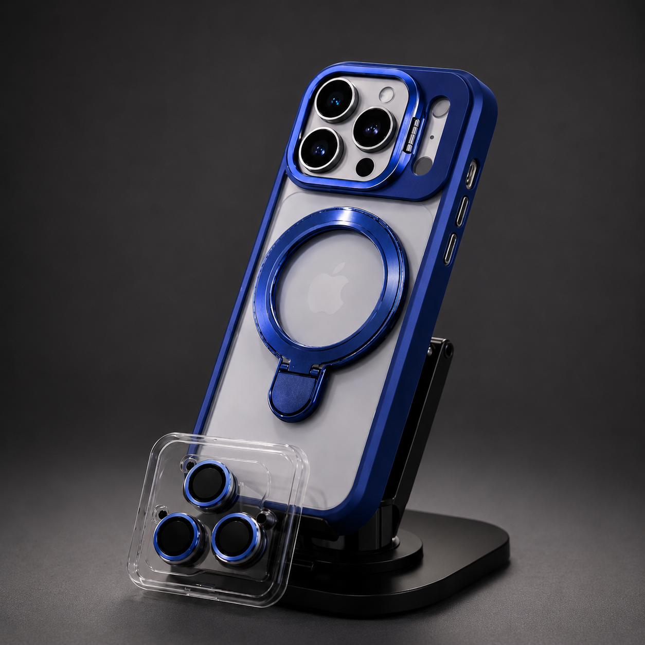 iPhone 17 Pro Ring Stand Protective Case