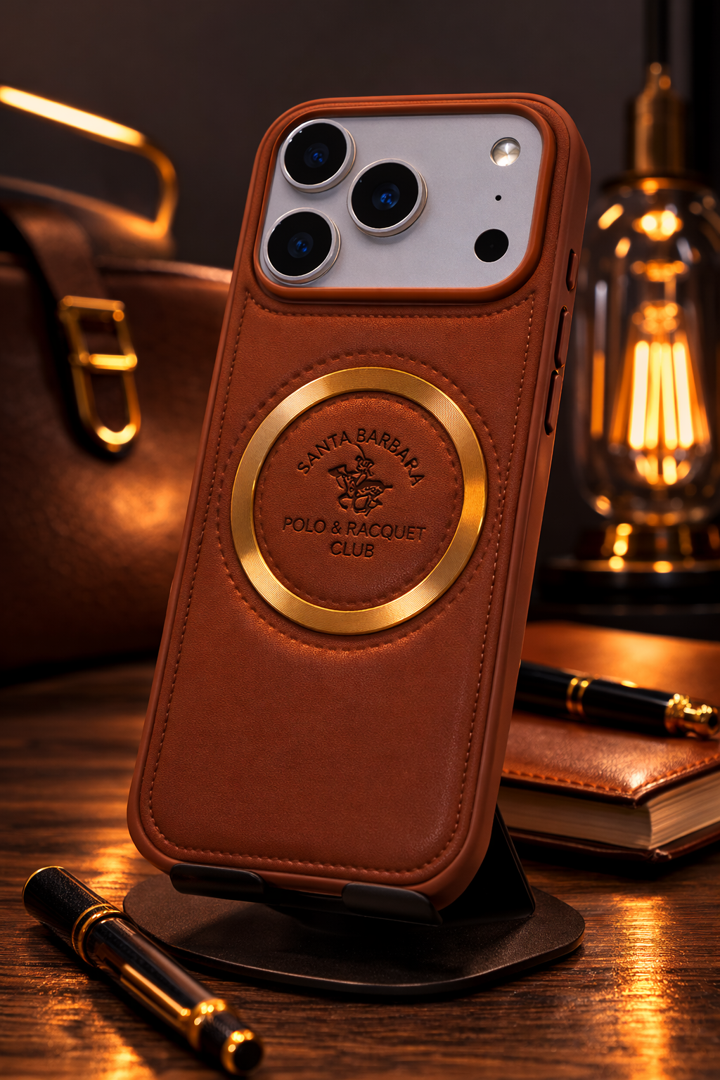 iPhone 17 Pro Premium Leather MagSafe Case