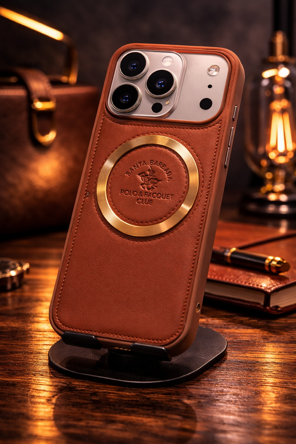 iPhone 17 Pro Premium Leather MagSafe Case