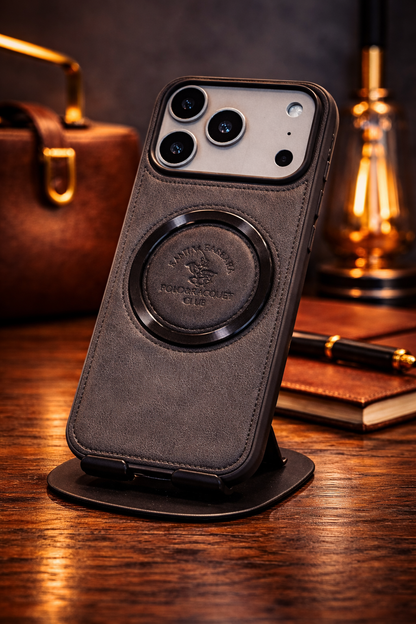 iPhone 17 Pro Premium Leather MagSafe Case